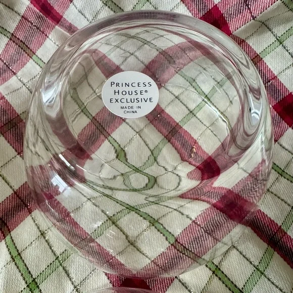 Princess House Heritage Crystal Apple Shaped Dish - Picture 7 of 10